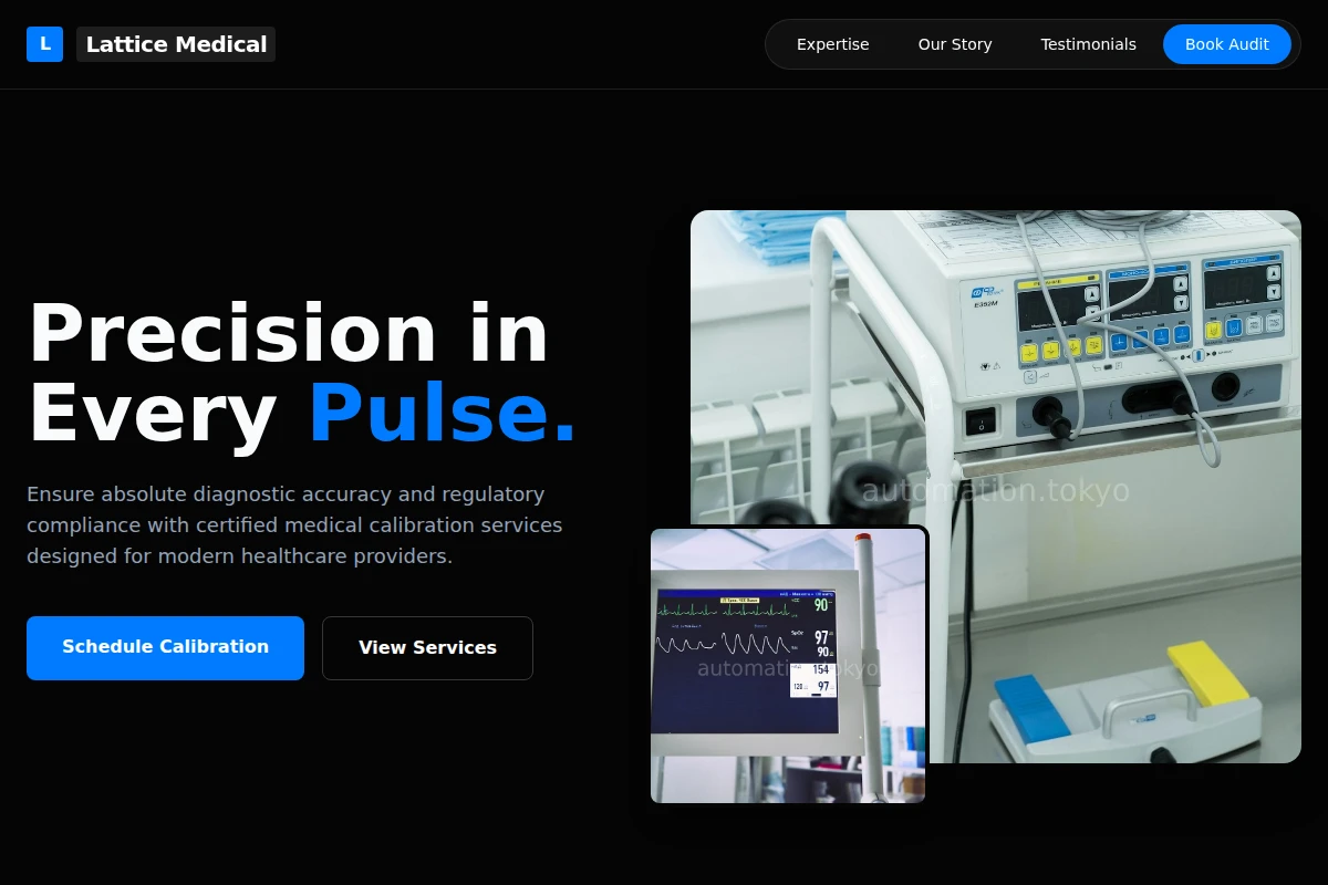 Lattice Medical Calibration