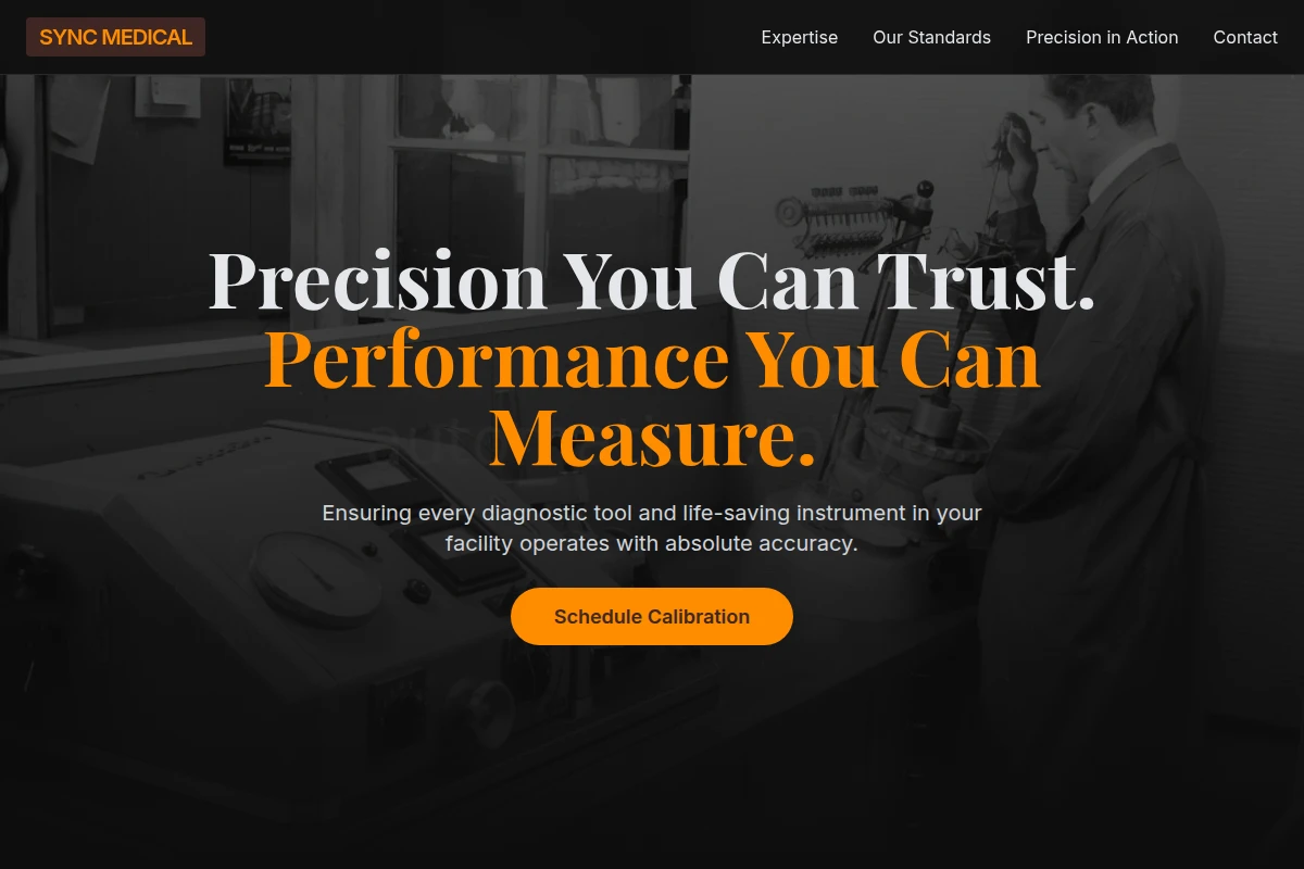 Sync Medical Calibration